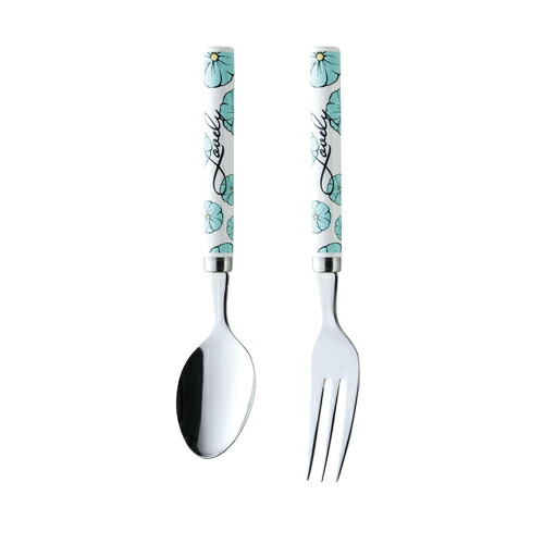 カトラリー レトロドライフラワー 水色 スプーン フォーク デザート 406296_89.jpg