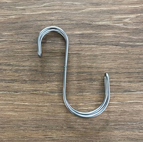 S字フック 楽天市場】ステンレス製 ズレにくいS字フック大 5個組(SV-6544)耐荷重