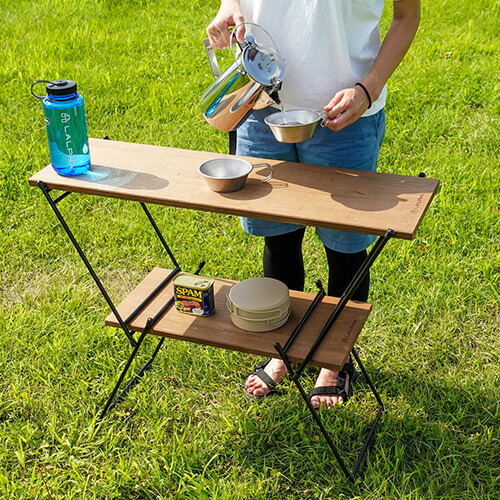 楽天市場 Lalpha アイアンシェルフ ノーマル ブラック G 001bk ラック スチール 鉄 机 テーブル コンパクト アウトドア キャンプ 野外 黒 ラルファ 燕市 日本製 敬老の日 ハロウィン ギフトショップのパレット