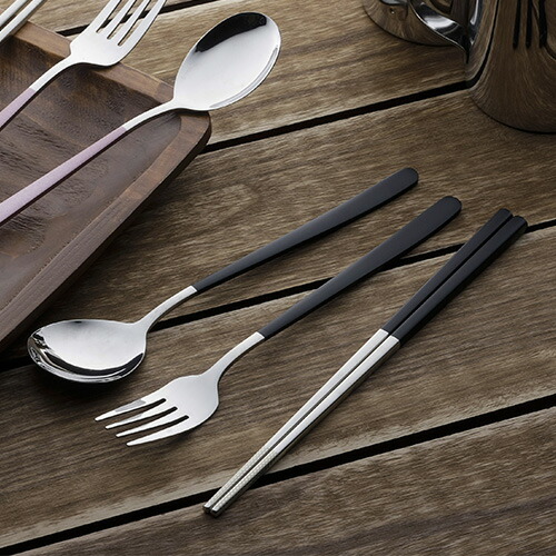 楽天市場】マイカトラリー3pc ピンク (MYC-203) ステンレス カトラリー