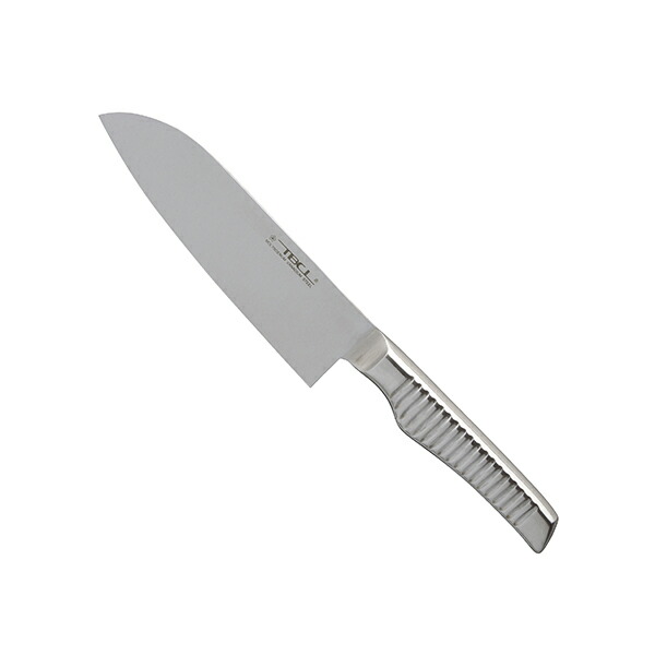 TBCL 18-8ステンレス 三徳庖丁17cm (014070170) モリブデン バナジウム鋼 オールステンレス 蛤刃 洋包丁 万能包丁 家庭用 燕物産【日本製】