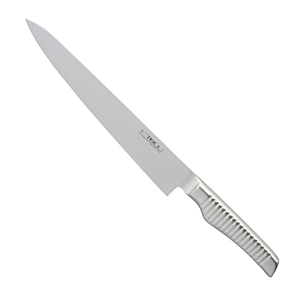 TBCL 18-8ステンレス 筋引庖丁24cm (0140702400) 肉用 ハム ローストビーフ スライサー モリブデン バナジウム鋼 オールステンレス 燕物産【日本製】|キッチン雑貨のパレット燕三条本店