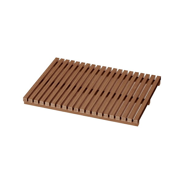 楽天市場】ハイブリッドすのこ L60型 (ブラウン) (HD-4060-BR) スノコ