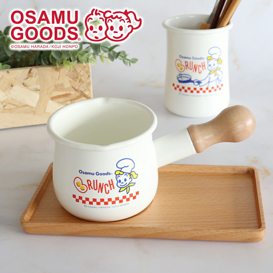 オサムグッズ　osamu goods 原田治　当時物　丼　蓋付き　2個　未使用 みやざきアートセンターにて開催！『原田治 展「かわいい」の発見Osamu