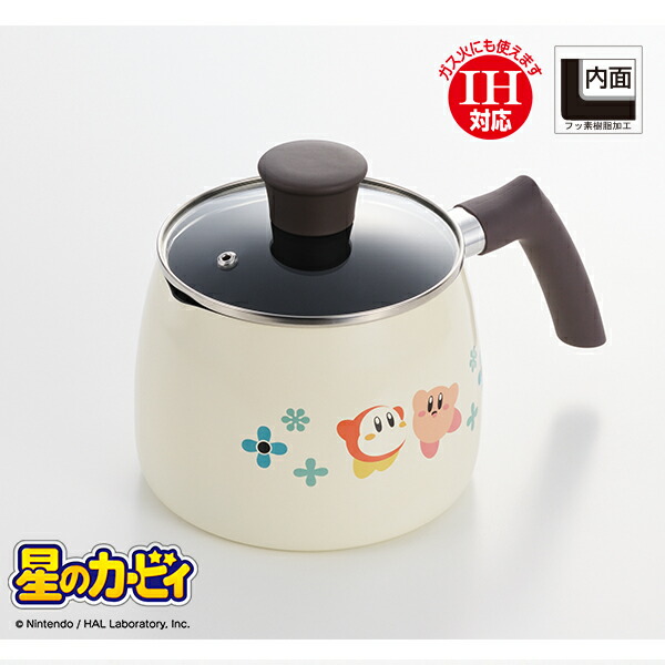 かーびぃ お取り寄せ商品】星のカービィ アルミフライパン24cm ガス・IH