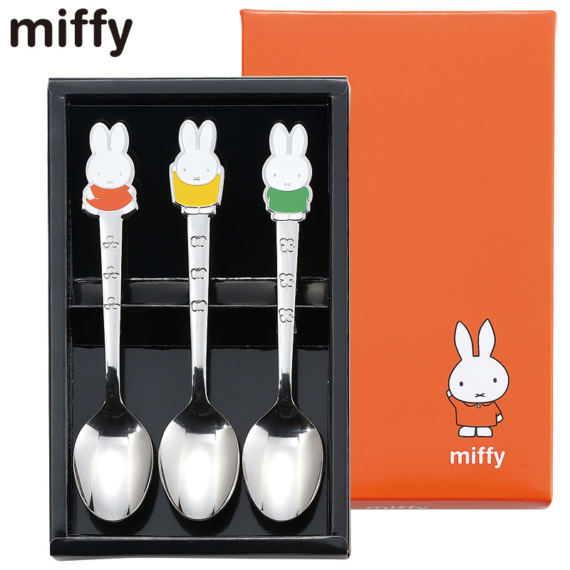 楽天市場】ミッフィー おともだち スプーン ＆ フォーク 2Pcs セット