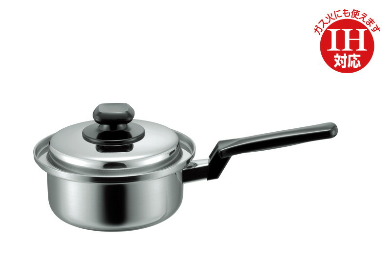 HEALTHY COOK 両手鍋 片手鍋 4個セット 鍋4点セット IH対応 蓋付き