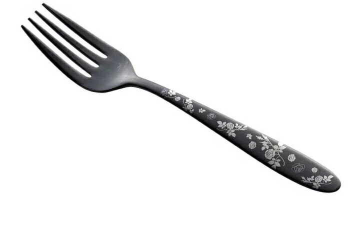 楽天市場】ローズカトラリー サテン デザートフォーク (004911