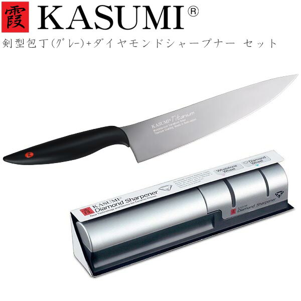 楽天市場 送料無料 スミカマ 霞 Kasumi チタニウム 剣型包丁20cm