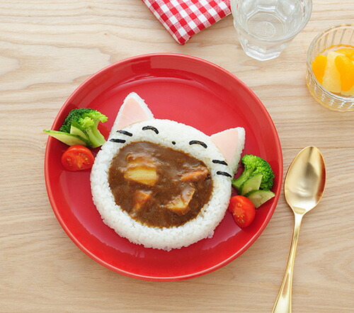 楽天市場 ｍｙフォルム あ ん ぱくっ 動物 アニマル おにぎり型 ワンプレート お子様ランチ 食育 かわいい 猫 アレンジ キャラ弁 ねこ パンダ カエル くま お子様ランチ ハロウィン クリスマス プレゼント ギフトショップのパレット