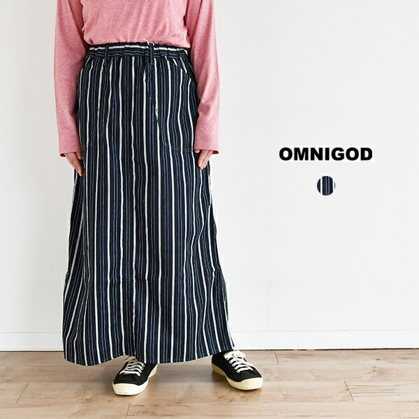 楽天市場】OMNIGOD 11.5oz甘織りデニムギャザースカート : ラ