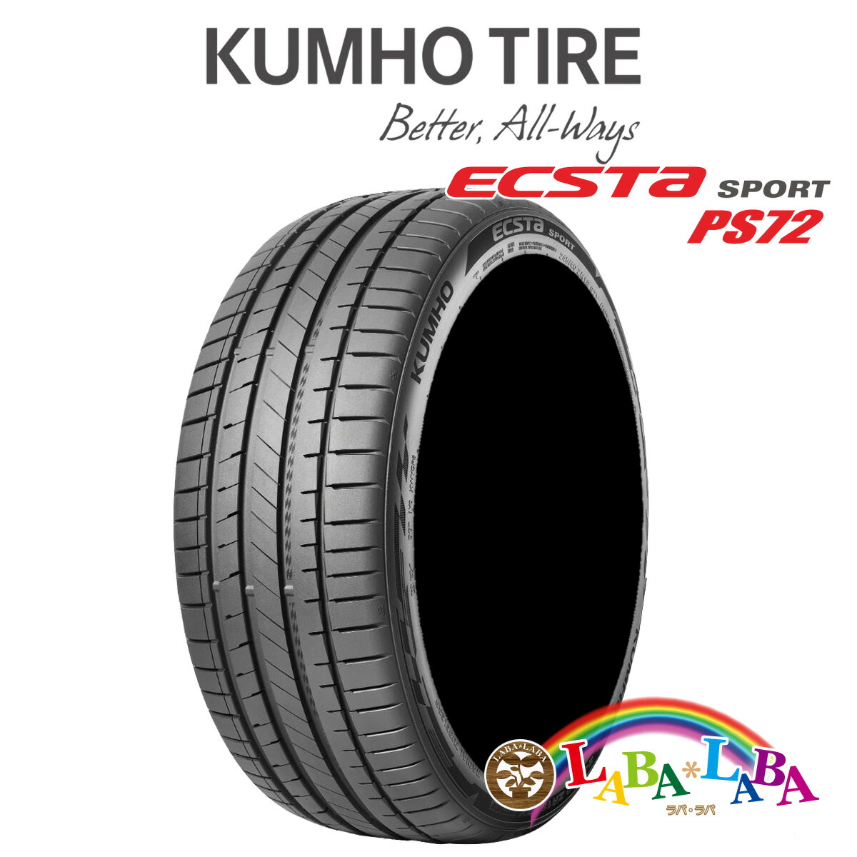 【期間限定★エントリーでポイント5倍】KUMHO クムホ ECSTA SPORT エクスタ PS72 245/45R20 103Y XL サマータイヤ 2本セット|ラバラバ 店