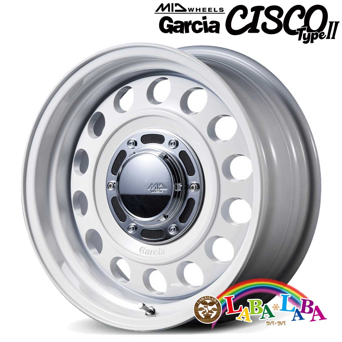 ホイール 16インチ 16×5.5J +20 PCD139.7 5穴 MID Garcia CISCO TypeII (1655 +20 139-5H)