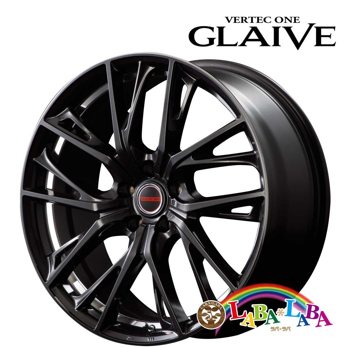 18×8.0J PCD114.3 5H +42 ユーロスピードDC52 ブラックポリッシュ+アーミーブラッククリア 1本価格 4本で送料無料 EuroSpeed⁄D.C.52 サイ 10系 アルミホイール 4本セット18×8J 5-114.3