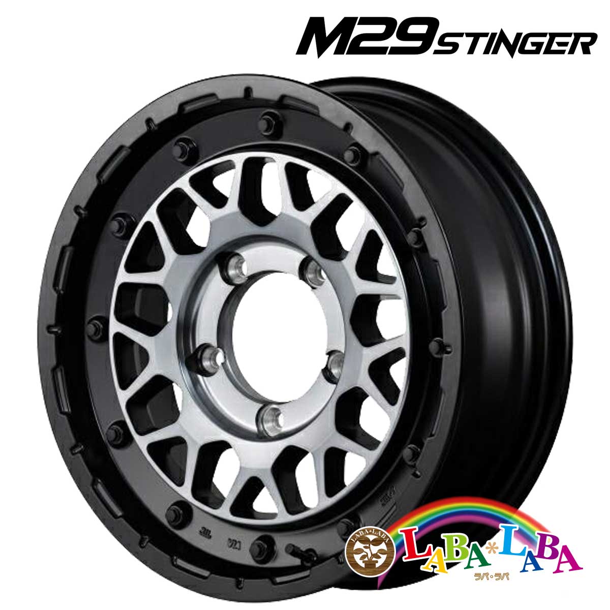 ホイール 16インチ 16×6.0J -05 PCD139.7 5穴 MID NITRO POWER M29 STINGER 4本セット (1660 -05 139-5H)