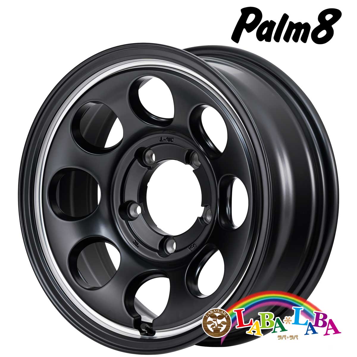 【期間限定★エントリーでポイント５倍】ホイール 16インチ 16×6.0J +05 PCD139.7 5穴 MID GARCIA Palm8 4本セット (1660 +05 139-5H) 56,160円