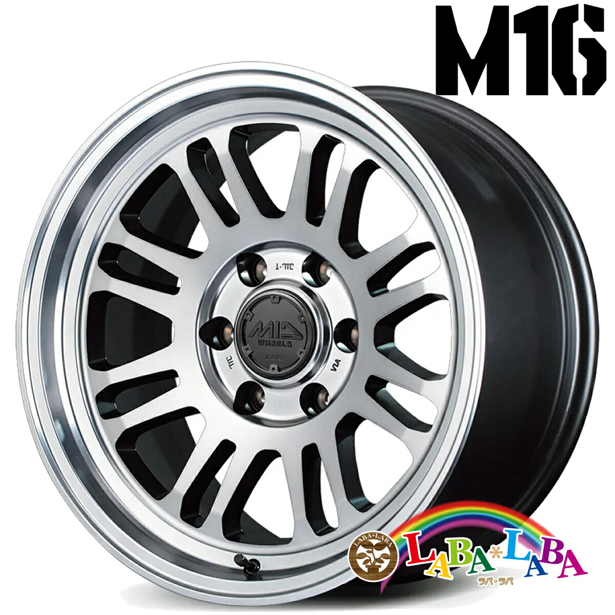 【期間限定★エントリーでポイント５倍】ホイール 17インチ 17&times;8.5J &plusmn;0 PCD139.7 6穴 MID OFFROAD M16 (1785 &plusmn;0 139-6H)｜ラバラバ　店