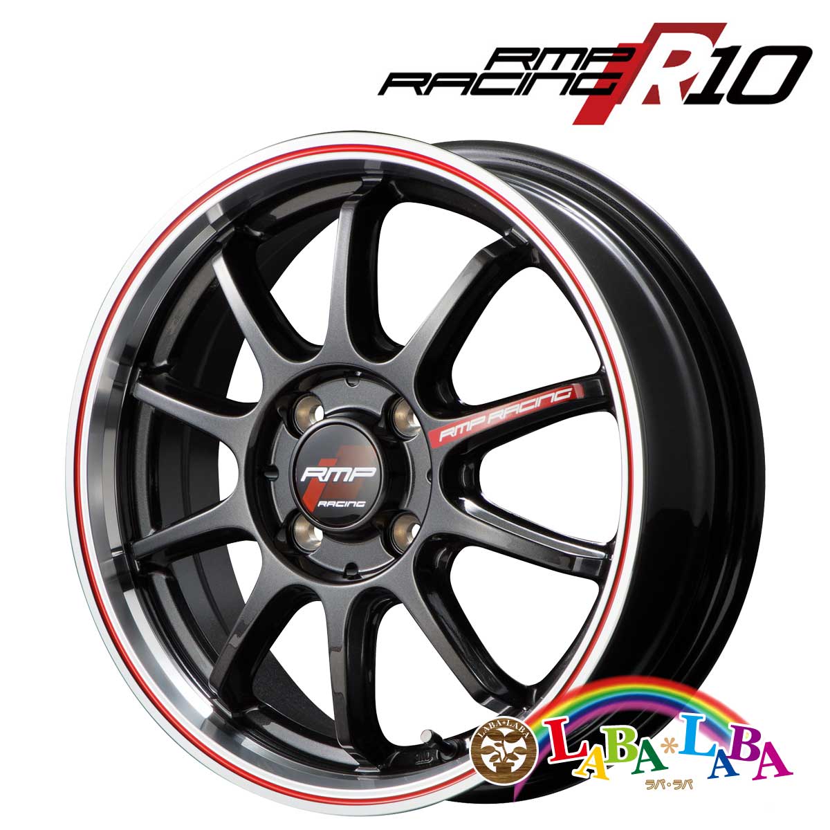 【楽天市場】ホイール 17インチ 17×7.0J +45 PCD100 4穴 MID RMP Racing R10 4本セット (1770 +45  100-4H) : ラバラバ 楽天市場店