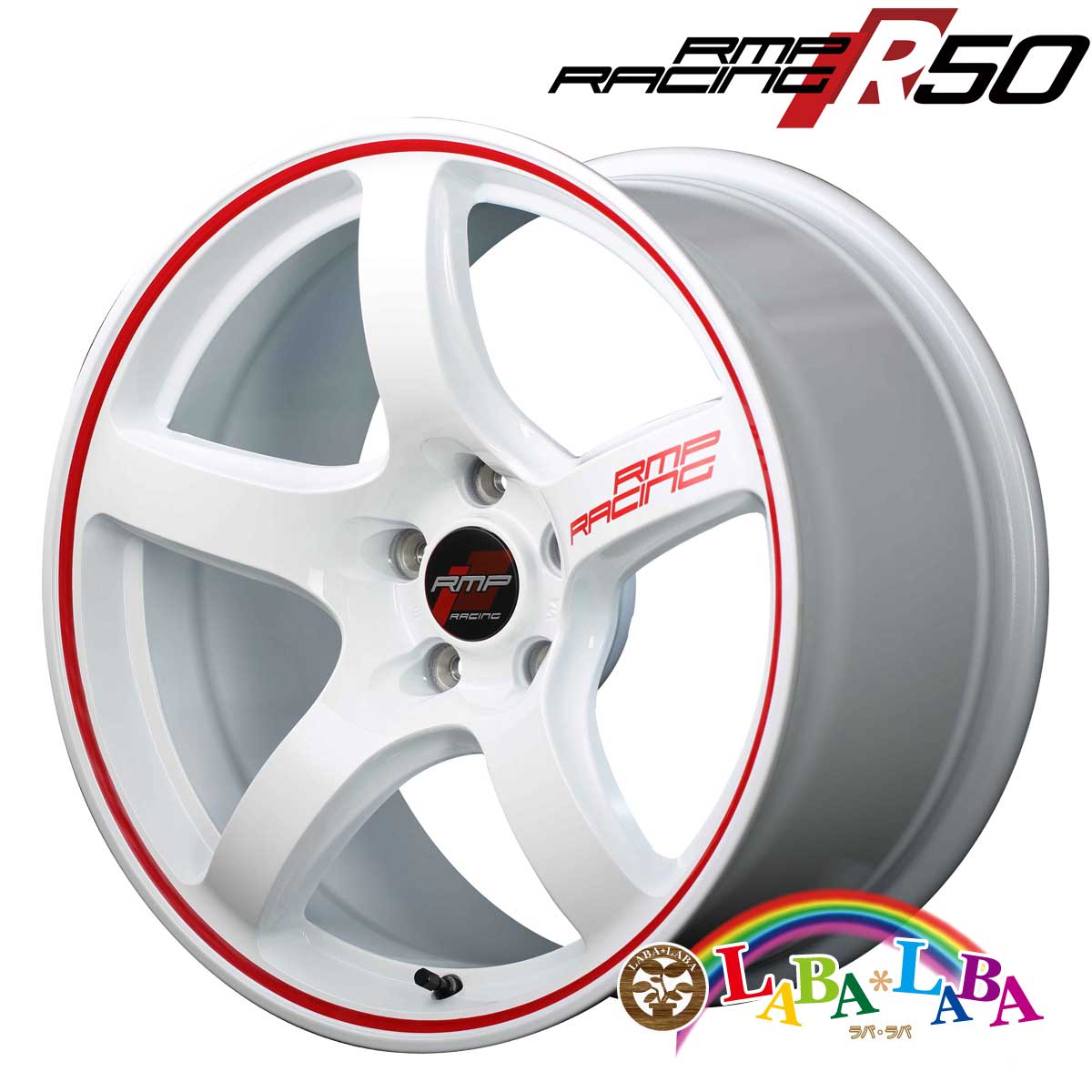 ホワイト 18インチ 5スポーク アルミホイール 4本セット‼️ 楽天市場】18×8.5J インセット +45 5H120 ホワイトマルカサービス MID