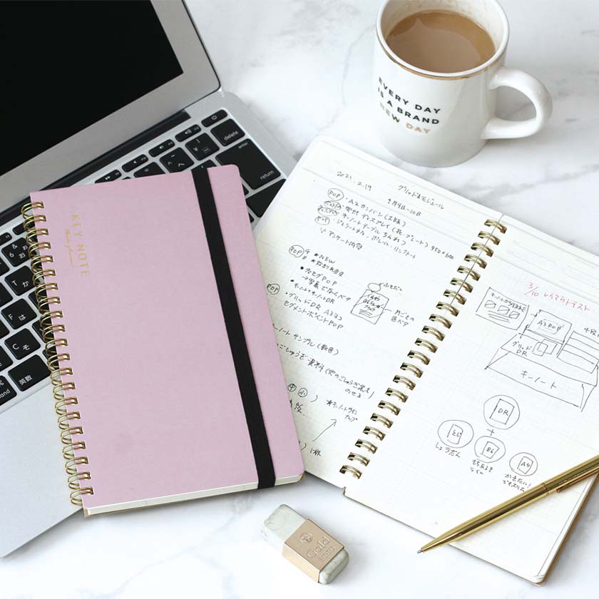 楽天市場 楽天ランキング1位入賞 A5ノート カミーユ ギフト リングノート 7mm横罫 ダイエット 勉強 管理表 スタディプランナー おしゃれ 大人 かわいい 可愛い Labclip Online Store