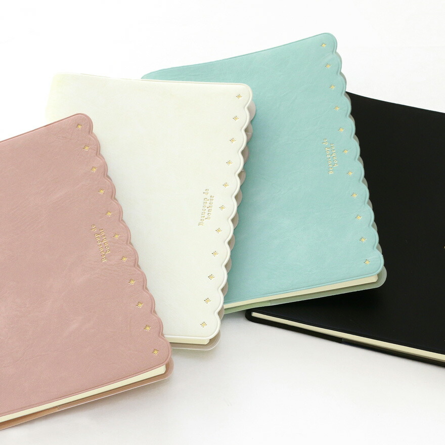 楽天市場 21年10月度 月間優良ショップ 22年手帳 B6サイズ 手帳カバー フリル ブラック グリーン ピンク ホワイト 無地 おしゃれ 大人 かわいい 可愛い メール便あす楽対象外 Labclip Online Store