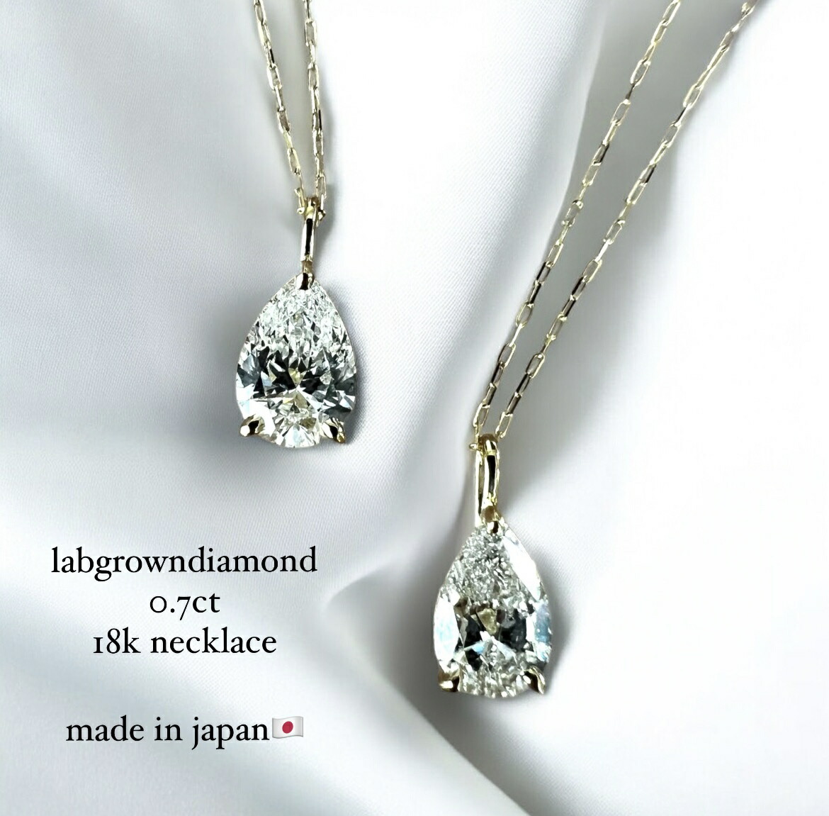 楽天市場】ZEUDIAS ダイヤモンド 一粒ネックレス 0.1ct 覆輪留め