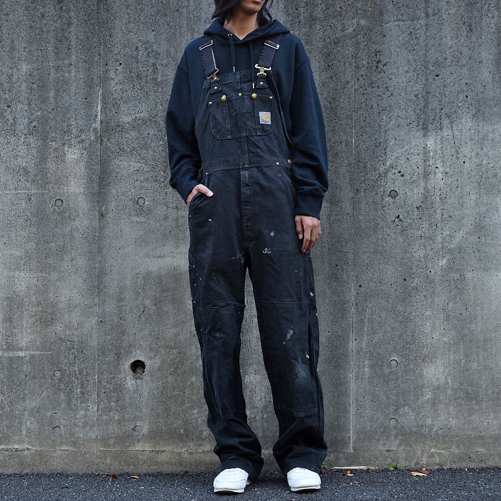 90s Carhartt/カーハート ダブルニー&サイドジップ！ ブラウンダック