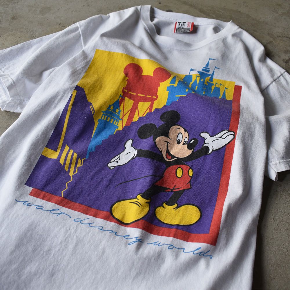 ビンテージ　レア　両面　ディズニー　アリス　Tシャツ　旧タグ VINTAGE(ヴィンテージ) Disney Alice in Wonderland Boot アリス
