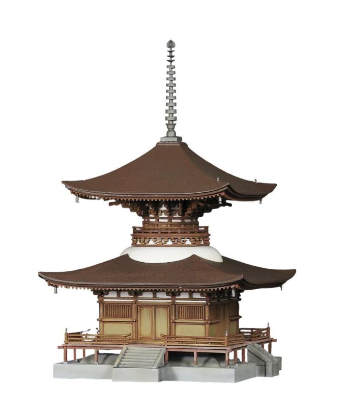 フジミ模型 1/100 興福寺 五重の塔 当時物 希少品 フジミ 興福寺 国宝