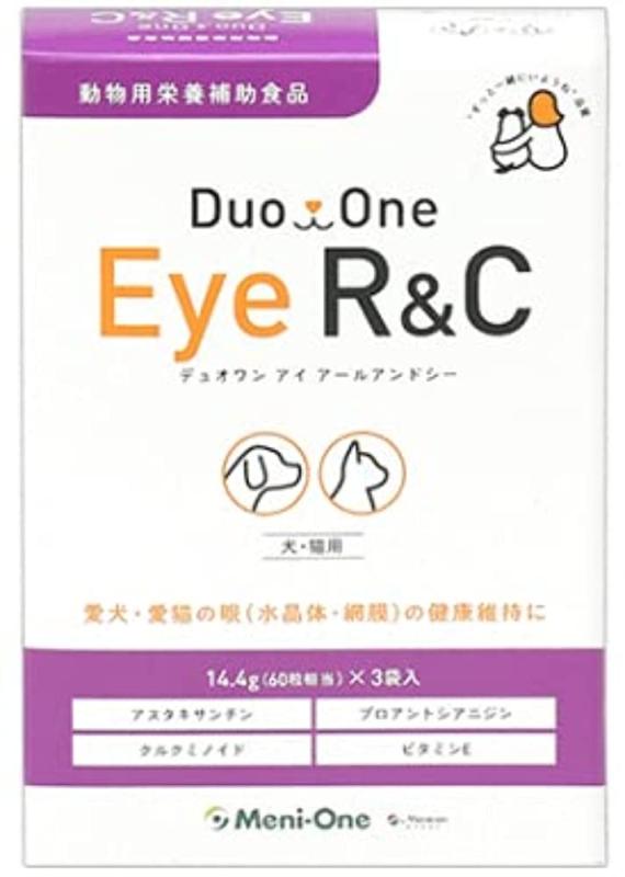 メニワン Duo One Eye R＆C 14.4g (60粒相当) × 3袋入 × 2個 (旧メニわんEye R/C)