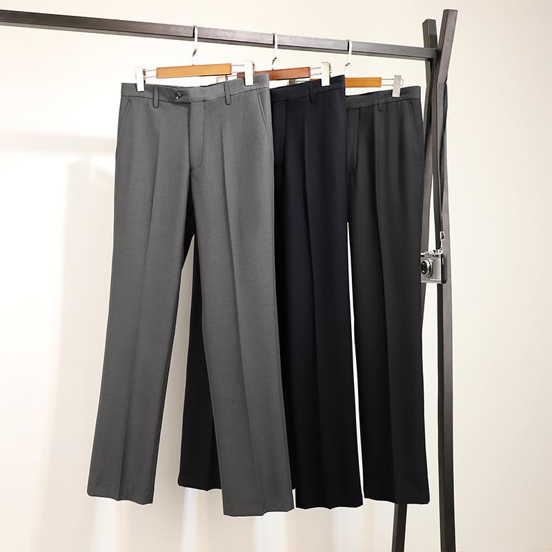 パンツ レディース メンズ 裏起毛 あったか スラックス ストレート ズボン オフィスカジュアル 通勤 無地 ポリエステル混紡 ブラック グレー ネイビー S M L XL XXL XXXL 4XL 5XL｜ラシャンスショップ
