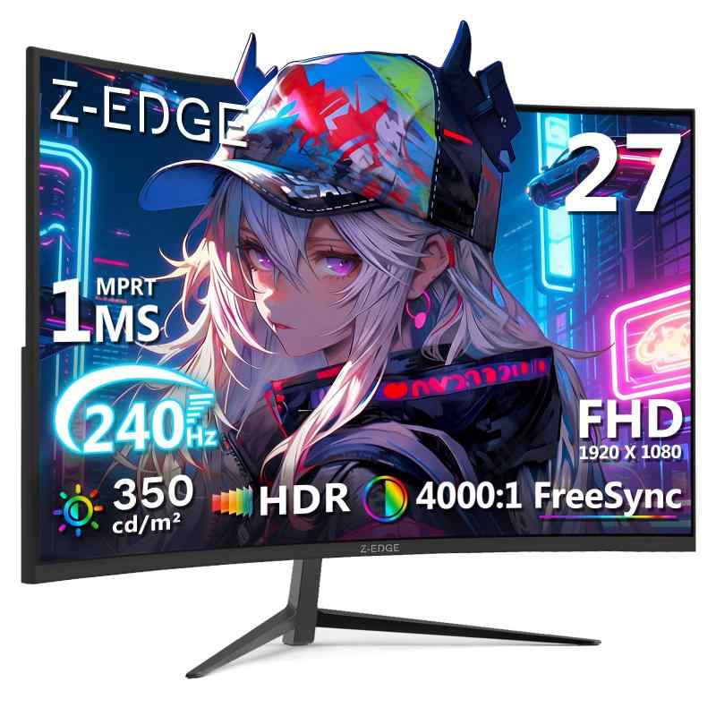 Z Z-Edge(無し境界線) ゲーミングモニター