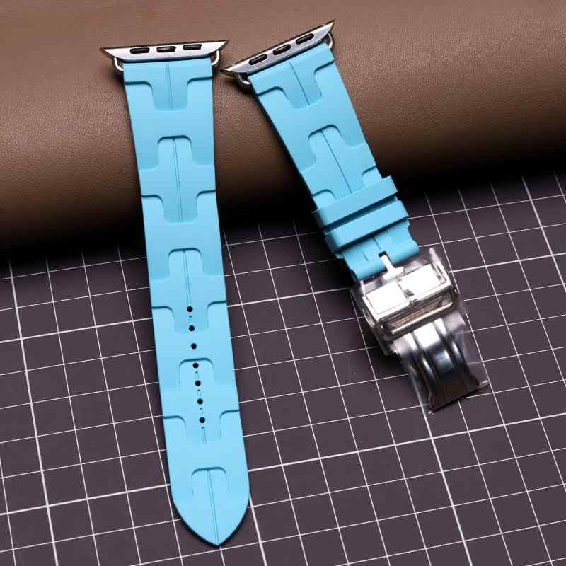腕時計用バンド AppleWatch スポーツバンド シリコン ラバーバンド 交換ベルト 38mm 40mm 41mm 42mm 44mm 45mm 46mm 49mm 防水 替えベルト 折り畳みバックル 運動 スポーツ ランニング ジョギング ウォーキ｜ラシャンスショップ