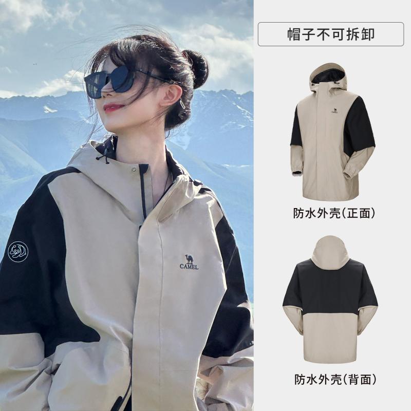 マウンテンパーカー レディース 春夏 防水 防風 登山服 アウトドアウェア メンズ 小柄 ミリタリージャケット｜ラシャンスショップ