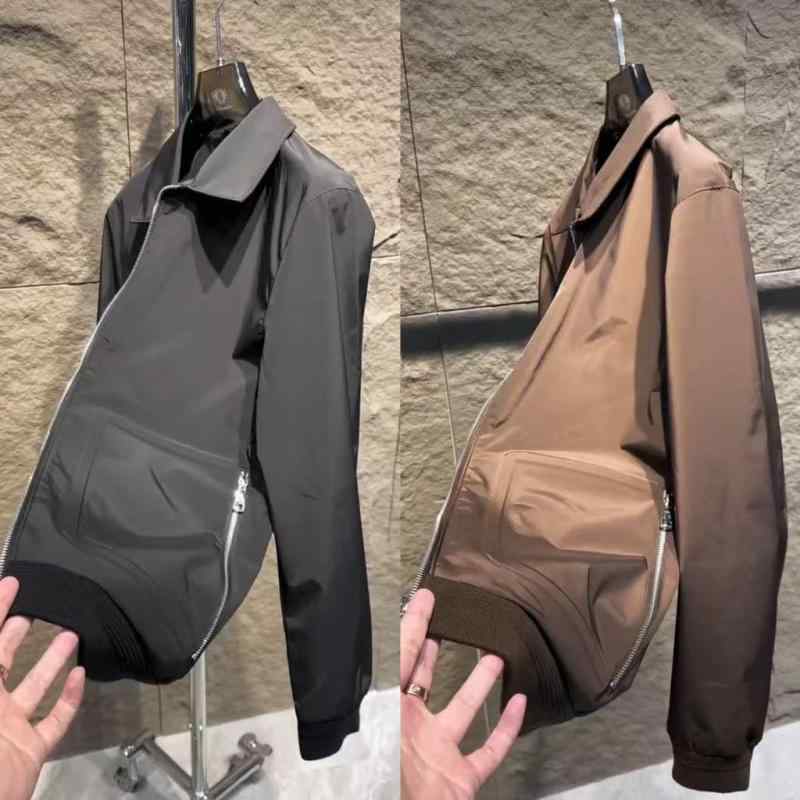 ジャケット メンズ 秋 春 冬 アウター 軽アウター 上着 ジャンパー 事務服 襟付き ショート丈 紳士服 ビジネス オフィス 通勤 用 普段着 日常 カジュアル 無地 シンプル 防風 撥水 定番 おしゃれ|ラシャンスショップ