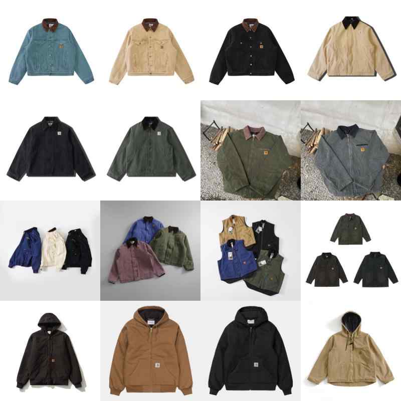 ジャケット メンズ レディース ユニセックス 男女兼用 アウター 工装 ワークジャケット デニムジャケット ブルゾン 襟付き ジップアップ フード付き パーカー 長袖 頑丈 丈夫 アメカジ カジュアル ストリート ヴィンテージ風 秋｜ラシャンスショップ
