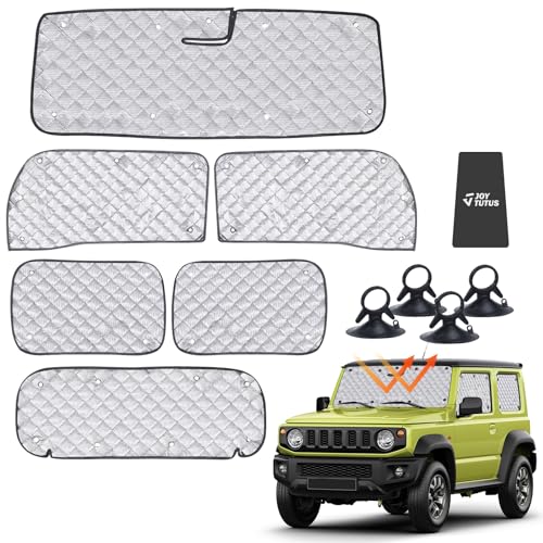 ジムニー サンシェード スズキ専用 jb64サンシェード jimny サンシェード 吸盤付き ジムニー シェード 車中泊 仮眠 紫外 送料　無料