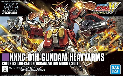 HGAC 新機動戦記ガンダムW ガンダムヘビーアームズ 1/144スケール 色分け済みプラモデル 送料　無料画像