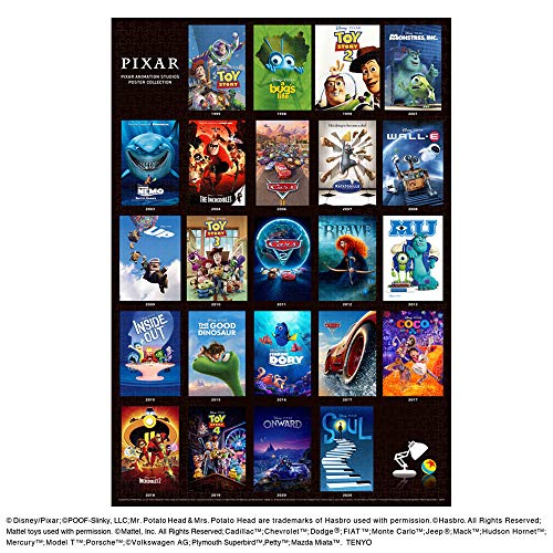 1000ピース ジグソーパズル PIXAR ANIMATION STUDIOS POSTER COLLECTION 51x73.5cm 送料　無料