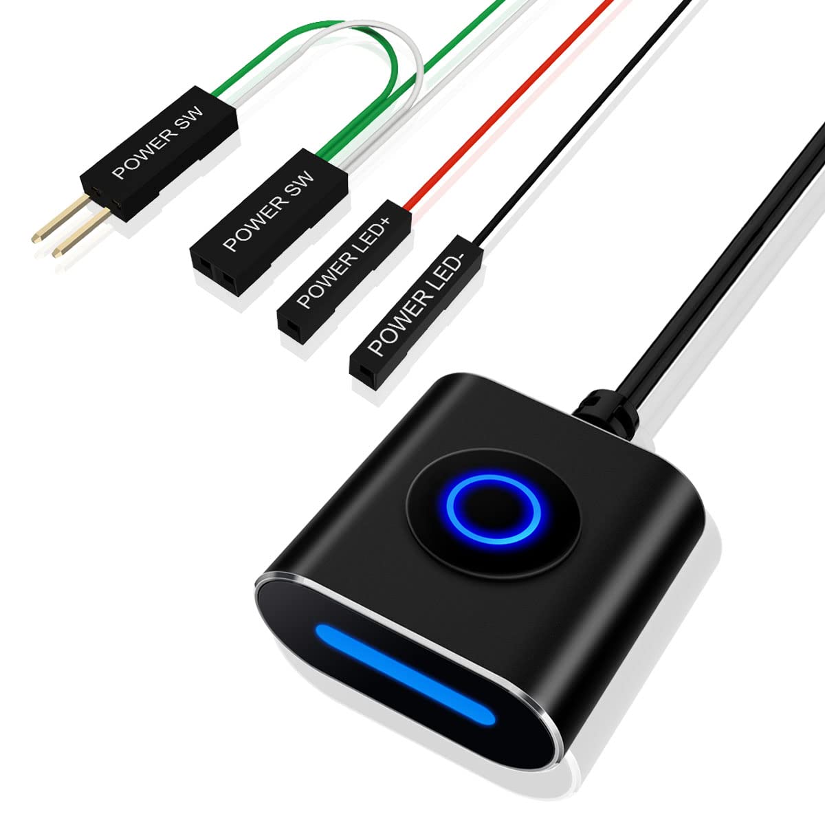 楽天市場】COOIDEA デスクトップコンピュータ電源スイッチ、PC電源