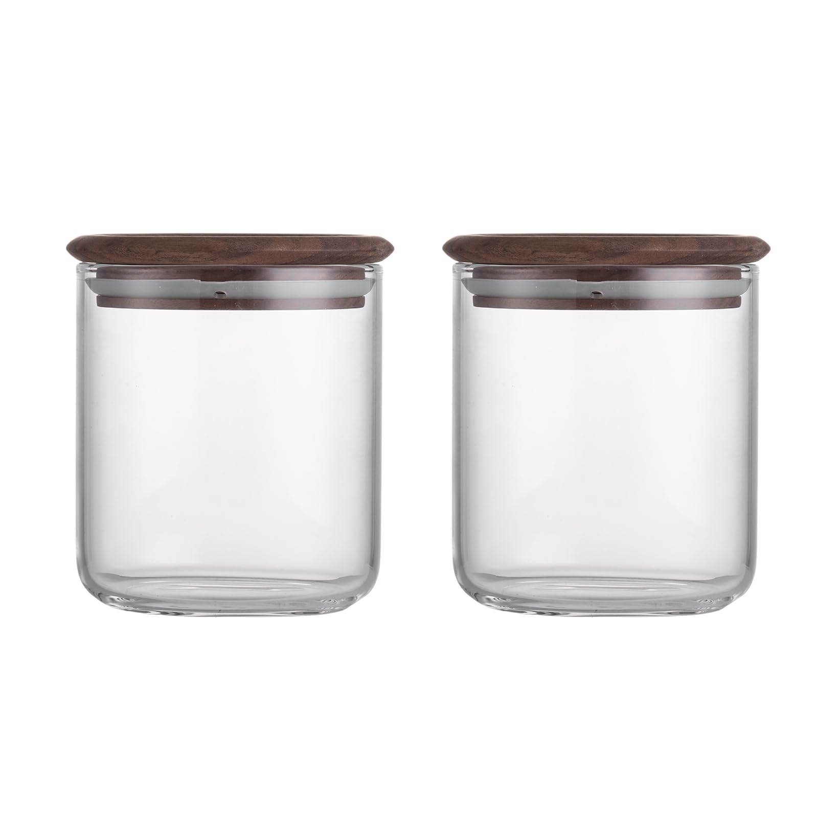 楽天市場】【アウトレット】木蓋 ガラスキャニスター Sサイズ [高さ