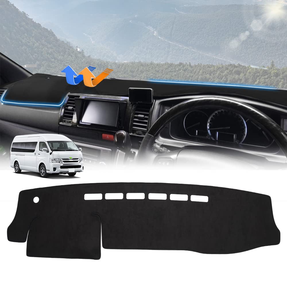 ist トヨタ ハイエース 00系 ダッシュボードマット 標準ボディ用 004年8月～ 車内 ダッシュボードカバー ダッシュマット 専用設計 日