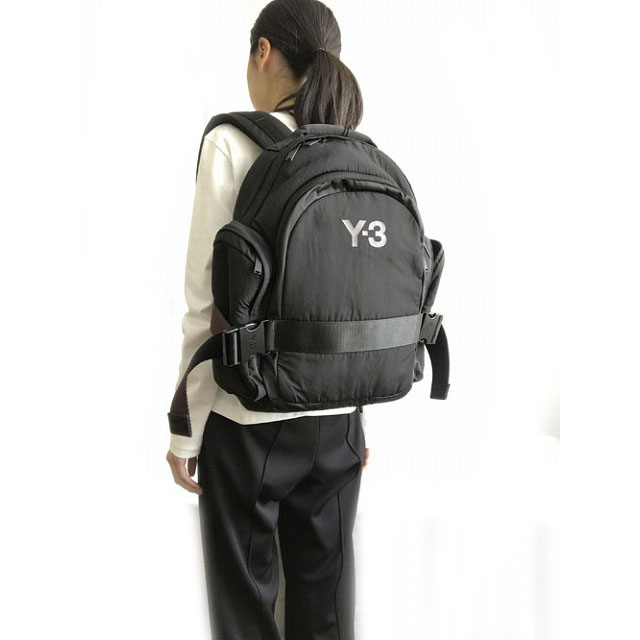 【楽天市場】Y-3 ワイスリー y3 ヨウジヤマモト yohji yamamoto backpack バックパック ビジネスリュック リュックサック 大人リュック 黒リュック 大きめリュック