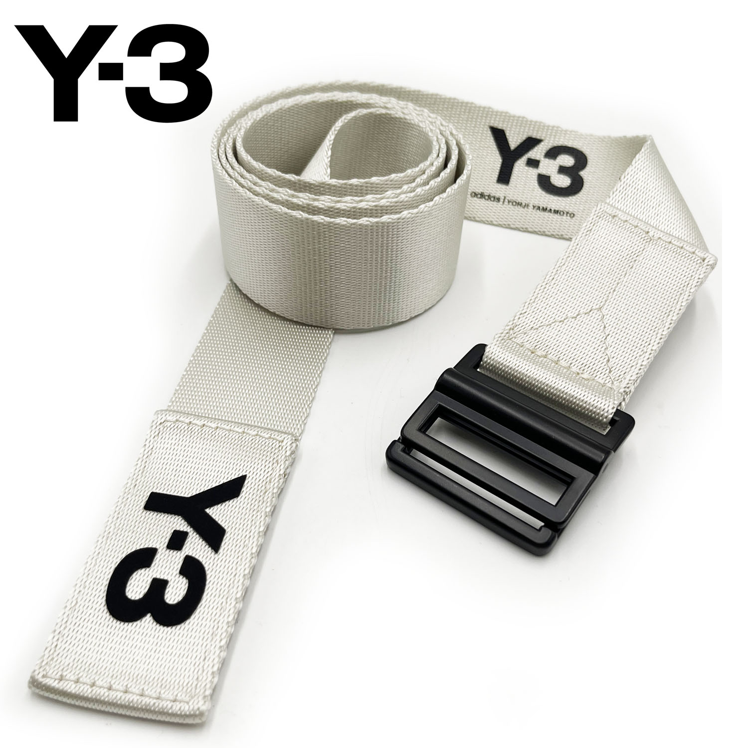 楽天市場】Y-3(adidas×Yohji Yamamoto) Y3 LOGO BELT STONE