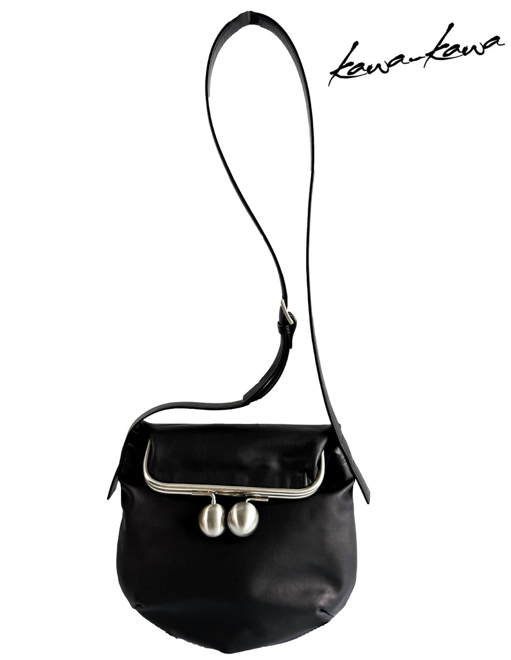 楽天市場】kawa-kawa カワカワ kawakawa 角型 2way がま口バック 天然