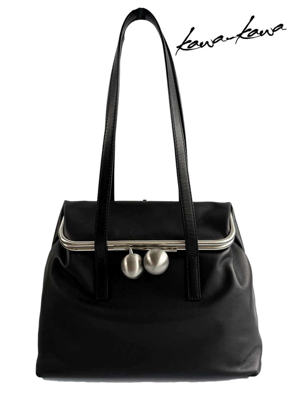 楽天市場】kawa-kawa カワカワ kawakawa 角型 2way がま口バック 天然