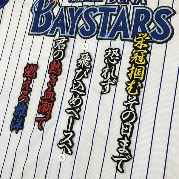 楽天市場】納期注意【横浜DeNAベイスターズ 刺繍ワッペン 細川 応援歌】細川成也/応援歌/ユニフォーム/刺繍/刺しゅう/ワッペン/応援グッズ【SG】/クリスマス/  : la conquete