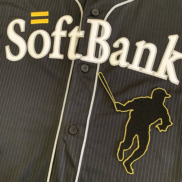 楽天市場】納期注意【ソフトバンクホークス 刺繍ワッペン 牧原 サイン