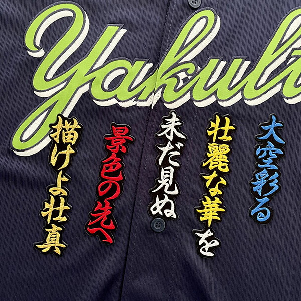 楽天市場】納期注意【東京ヤクルトスワローズ 刺繍ワッペン 長岡