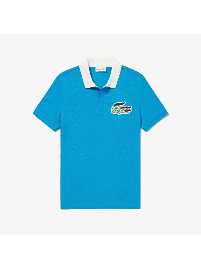 楽天市場】【SALE／30%OFF】ストライプリブポロシャツ (半袖) LACOSTE